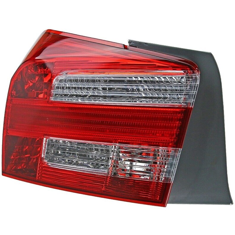 Left Driver Side Tail Light For 2016-2021 Honda Civic Sedan – Complete Lamp With Bulb