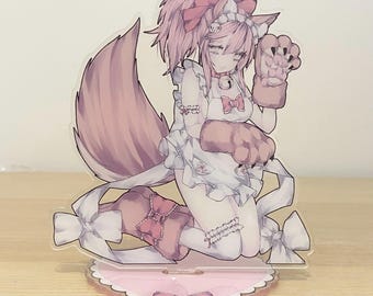 Kot Tamamo [FGO] | Podstawka akrylowa