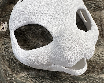 3D Printed Bat Fursuit Head Base – TPU or ABS Options