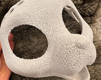3D Printed Fox Fursuit Head Base – TPU or ABS Options