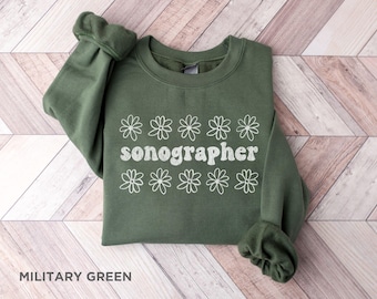 Sonographer Sweatshirt, Ultrasound Tech Sweatshirt, Sonographer Shirt, Ultrasound Tech Crewneck, Sonographer Gift, Ultrasound Tech Sweater