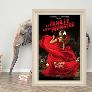 Entretien avec l'affiche de la série télévisée vampire | Poster en toile de haute qualité | Impression d'affiche de film classique | A1/A2/A3/A4/A5/27x40''