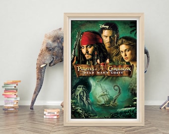 直筆サイン入りパイレーツ・オブ・カリビアン ポスター COA - Etsy 日本