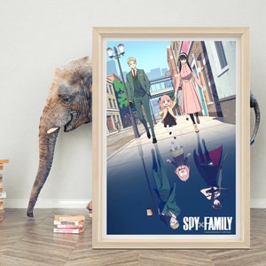 Spy Anime Fanart Print Anime Wall Art Poster Digital Art -  Hong Kong