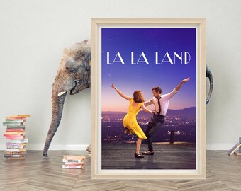 La La Land Movie Canvas Poster, Wall Art Decor, Home Decor, No 