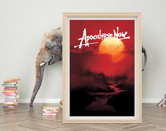 Poster del film Apocalypse Now / Poster del film 2023 / Poster in tela di alta qualità / Poster di Apocalypse Now per regalo / A1/A2/A3/A4/A5