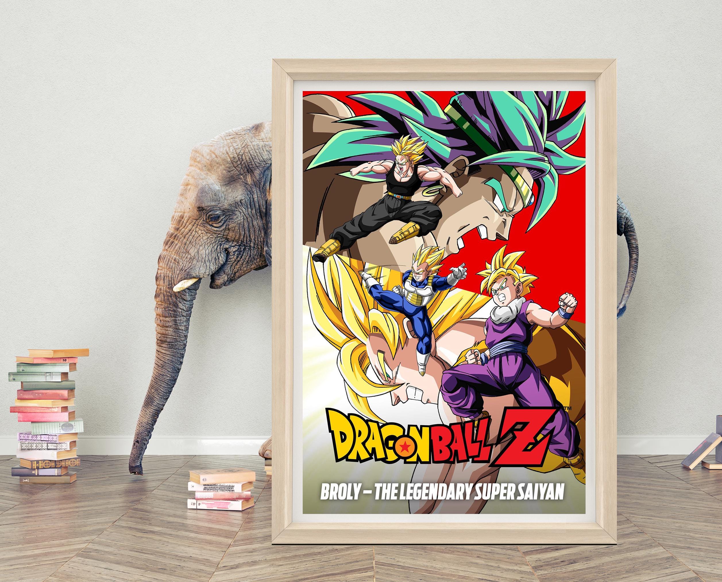 Affiche Dragon Ball Z 45x30cm – Majin Buu Toriyama – Papier Brillant épais
