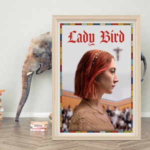 Poster del film Lady Bird, da parete, poster di film classici, poster di tela di alta qualità, poster di Lady Bird come regalo