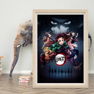 Tanjiro Fan Art Anime Demon Slayer Kimetsu No Yaiba Matte Finish Poster  Paper Print - Animation & Cartoons posters in India - Buy art, film,  design, movie, music, nature and educational paintings/wallpapers