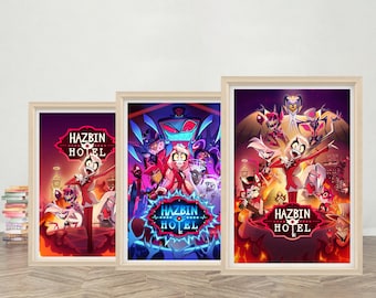 ハズビンホテル・ヴォックスのファンアートポスター - Etsy 日本