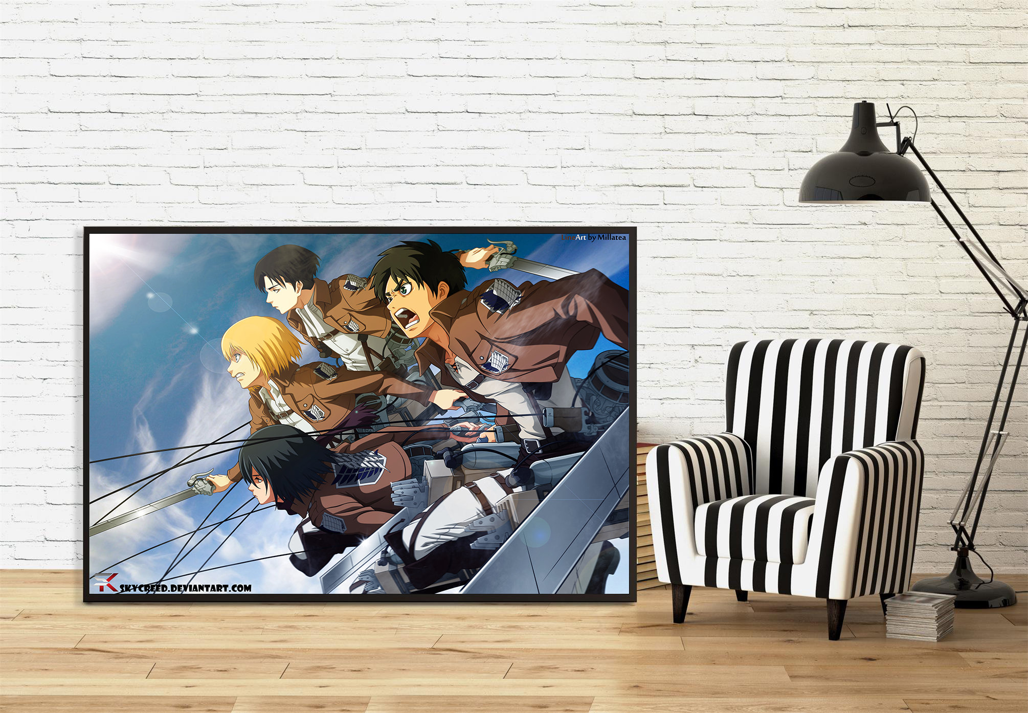 Aanval op Titan filmposter | Poster Eren, Mikasa, Armin en Levi | Hoge  kwaliteit canvas doek filmposter voor cadeau | A1/A2/A3/A4/A5 - Etsy België, image size:2010x1394