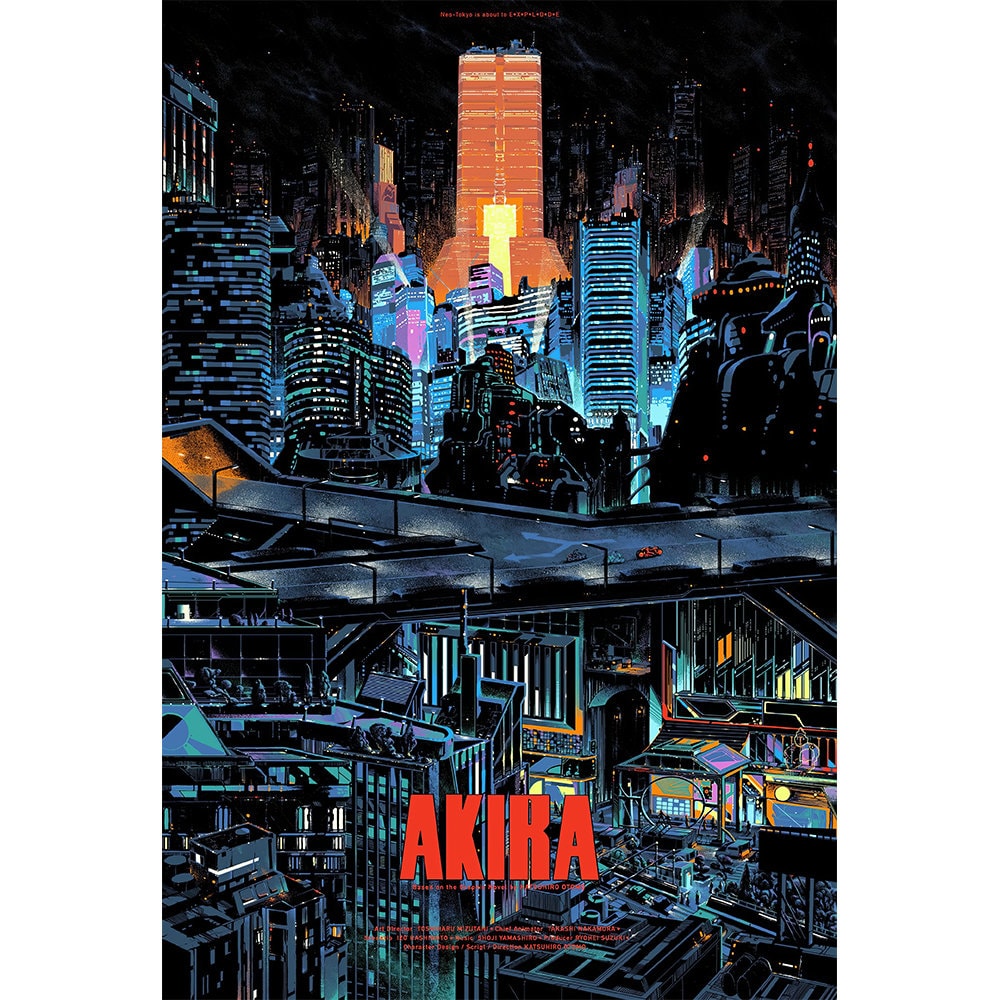 RETURN TO NEO TOKYO アキラ　ジークレー　ポスター　Foil RETURN TO NEO TOKYO アキラ ジークレー ポスター Foil RETURN