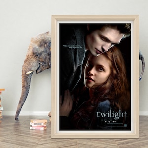 Poster del film Twilight Wall Art / Poster in tela di alta qualità / Stampa del poster del film classico Twilight / A1/A2/A3/A4/A5