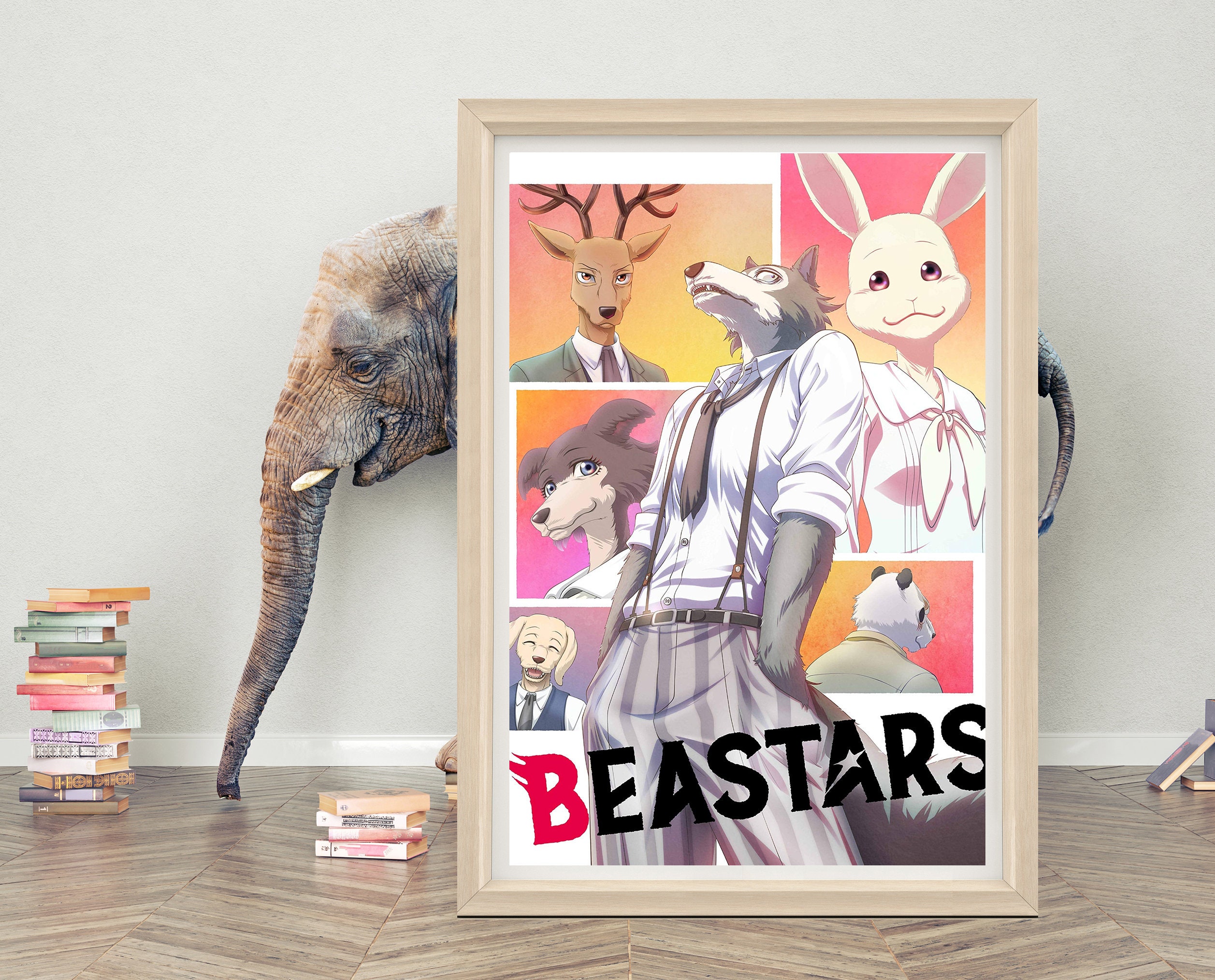 BEASTARS レゴシ キャンバスパネル キャンバスアート 受注生産限定品 BEASTARS レゴシ キャンバスパネル キャンバスアート 受注生産