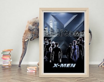 X-Men Movie Poster Wall Art | 2023 Movie Poster | High Quality Canvas Cloth Poster | X-Men Poster for Gift