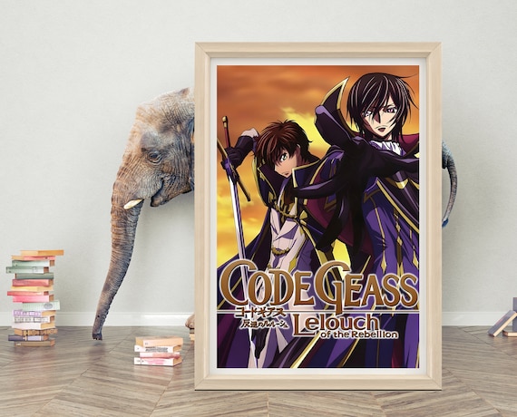 Poster Sur Toile Code Anime Geass 2 - Décoration Murale Pour