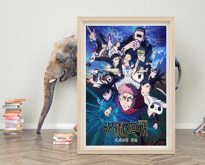 Jujutsu Kaisen: the Culling Game Arc (part 1) Poster | Minimalist Movie ...
