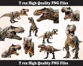T-Rex Dinosaur PNG | Printable DIY template htv  | sublimation file (Digital Download) l Last Minute gift