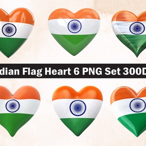 India Heart PNG Sublimation Design,Heart png,Heart illustration,Digital Download,Png Sublimation,Indian flag png,India Heart,India png