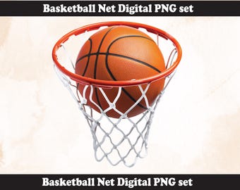 バスケットボールPNG | 印刷可能なDIYテンプレートhtv | 昇華ファイル（デジタルダウンロード）l 直前ギフト