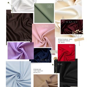 premium suiting fabric swatches for women