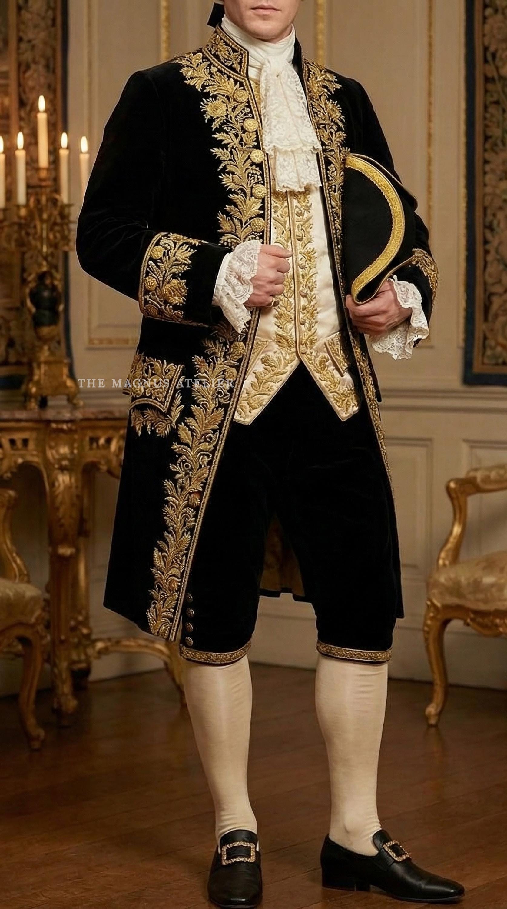 black and gold court dress of the privy council Privy Counsellor's Civil Uniform (Leve Dress) (coatee) | Collections Online