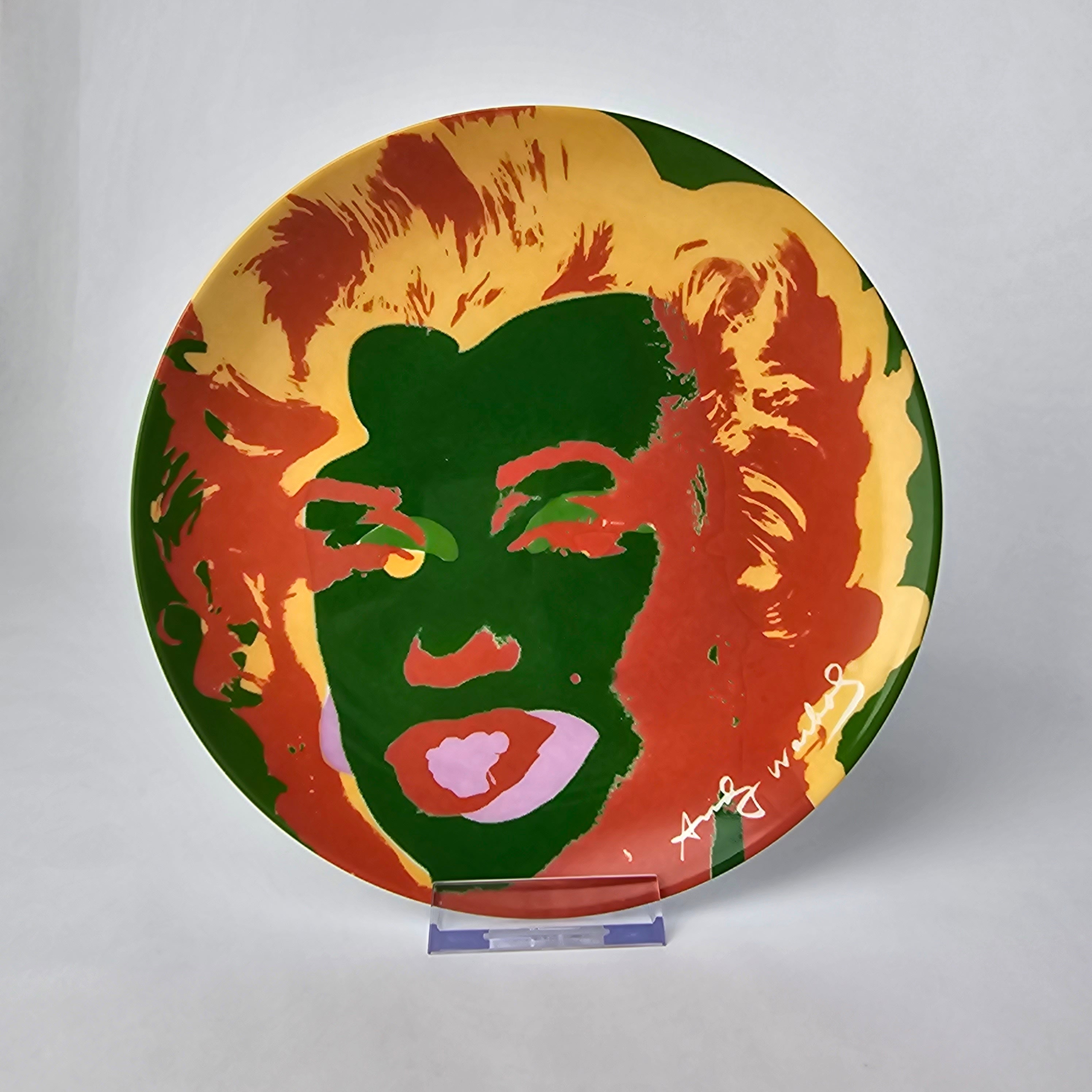 Marilyn Monroe Andy Warhol Plates - Etsy
