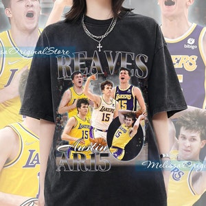 Vintage Basketball Player Los Angeles Lakers Austin Reaves T Shirt, Cheap  Austin Reaves Merchandise - Allsoymade