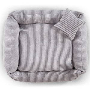 SOFT STRIPE Divano letto per cani comodo per animali domestici immagine 3