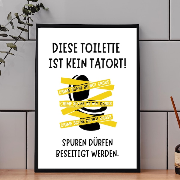 Lustige toiletten schilder Etsy.de