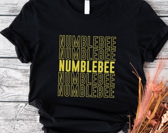 T-shirt Numblebee pour les professeurs de mathématiques, tee-shirt drôle de mathématiques, chemise Math Geek, vêtements d’humour éducatif, cadeau unique pour l’enseignant, tee-shirt pour amoureux des mathématiques