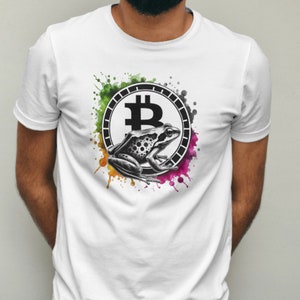 Chemise Bitcoin, Crypto Merch, Chemise Bitcoin, Chemise Crypto drôle, Tee-cadeau Crypto, T-shirt passionné du marché des crypto-monnaies, Crypto Trader image 1