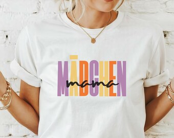 Mama T-Shirt, Mädchen Mama T-Shirt, Girls Mom Shirt, Mama Shirt, Geschenk zum Muttertag, Muttertagsgeschenk, Mom Shirt