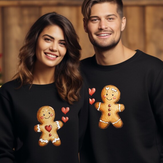 Lebkuchenmann Pullover Lebkuchenmann Lebkuchenfrau, Pärchen