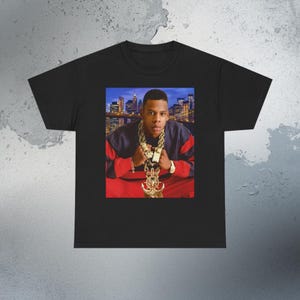00s Jay-Z ブルックリン・ギャングスタ　フェード　アートT Jay Z in Brooklyn Shirt - Etsy