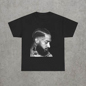 Camiseta conmemorativa prolífica de Nipsey / Camiseta tributo a la leyenda del rap / Camiseta gráfica de ícono del hip hop Hussle