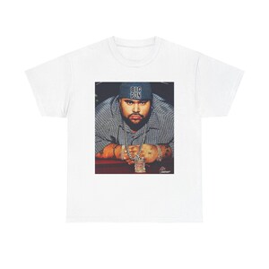 Big Pun Inspired Unisex Heavy Cotton Tee, Hip Hop Fashion, Streetwear Style, Gift for Music Lovers, Casual Everyday Wear, Unique Graphic Tee