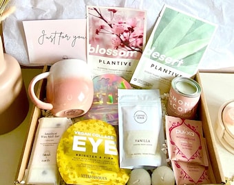 Pamper Gift Box for Her with Mug, Pamper Hamper, Spa Gift for Her, Birthday Gift for Her, Thinking of you Gift, Gifts for Mum, Self Care Box