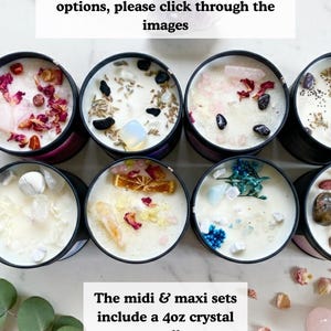 Moon Phases Mug Spiritual Mug Gift Set Spiritual Gift Pamper Gift for Her Pamper Hamper Crystal Candle Crystal Gift Birthday Gift for Her image 5