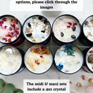Spiritual Mug Gift Set Spiritual Gift Pamper Gift Box for Her Pamper Hamper Crystal Candle Crystal Gift Box Birthday Gift for Her image 5