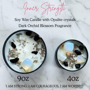 Spiritual Mug Gift Set Spiritual Gift Pamper Gift Box for Her Pamper Hamper Crystal Candle Crystal Gift Box Birthday Gift for Her image 11