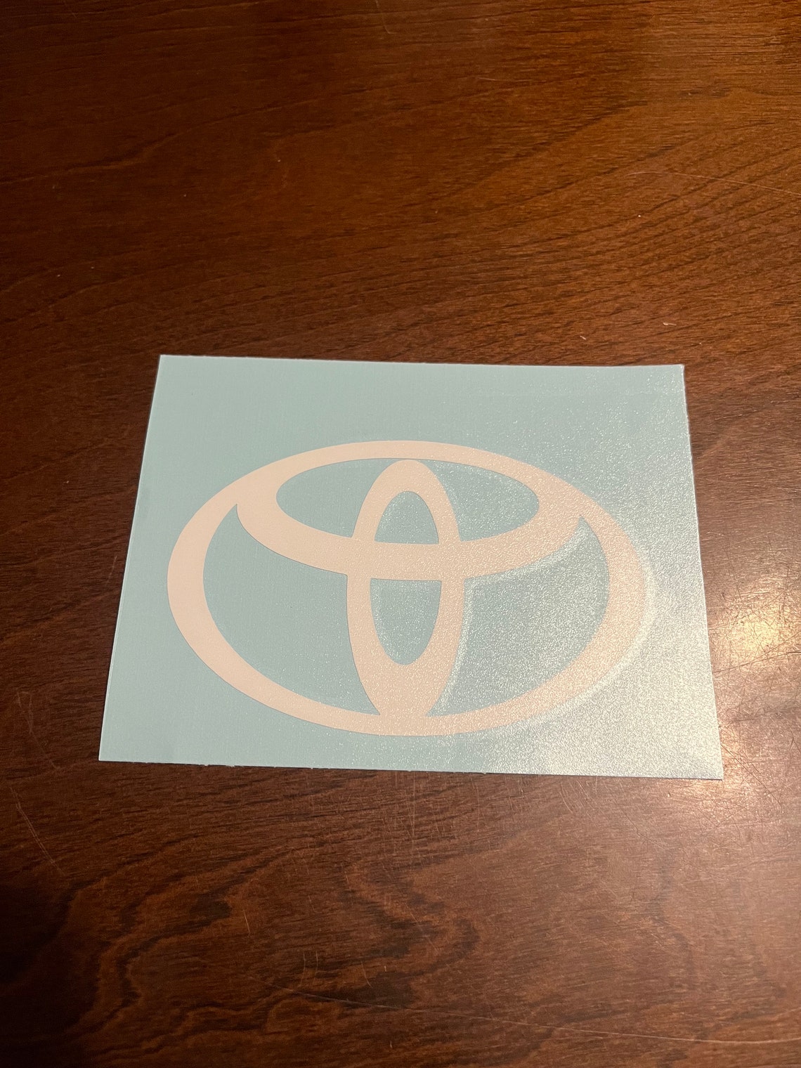 Toyota Logo Decal Etsy