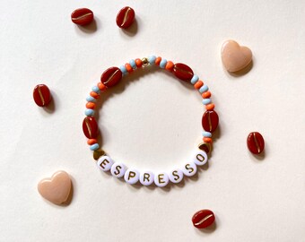 Espresso Inspired Sabrina Carpenter Beaded Bracelet