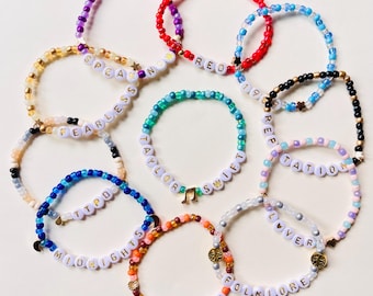 Eras Tour Friendship Bracelets with Album Eras and Themes