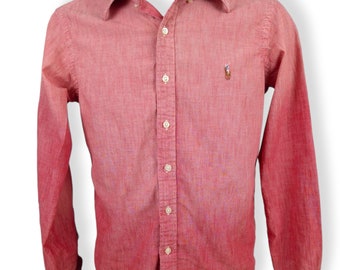 Chemise Ralph Lauren, Couleur corail, taille S, excellent état, Ralph Lauren Shirt