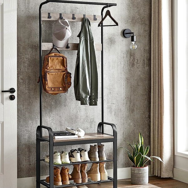 Hallway Coat and Shoe Storage Etsy UK