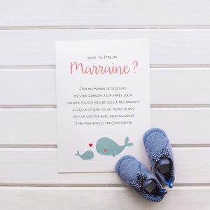 Cartão de pedido de madrinha para imprimir (PDF) - cartão de anúncio de madrinha para impressão - cartão de poema você será minha madrinha imagem 2