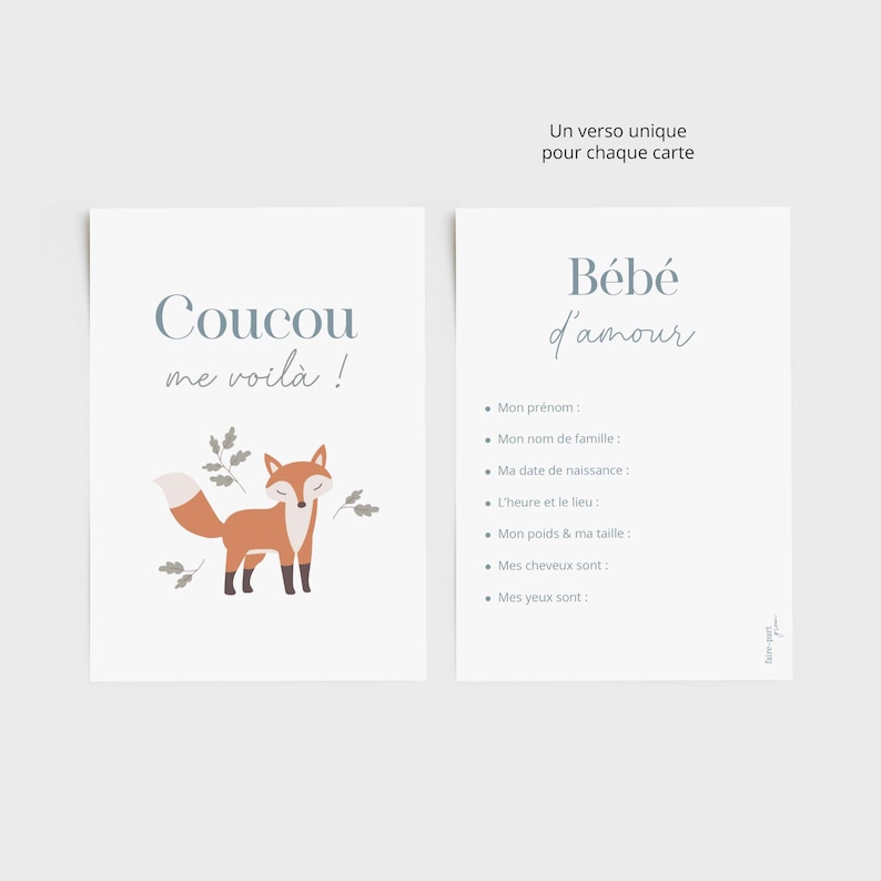Cartes étapes bébé forêt, carte étape première année, carte étape bébé fille, carte étape bébé garçon, cartes étape bébé animaux image 5