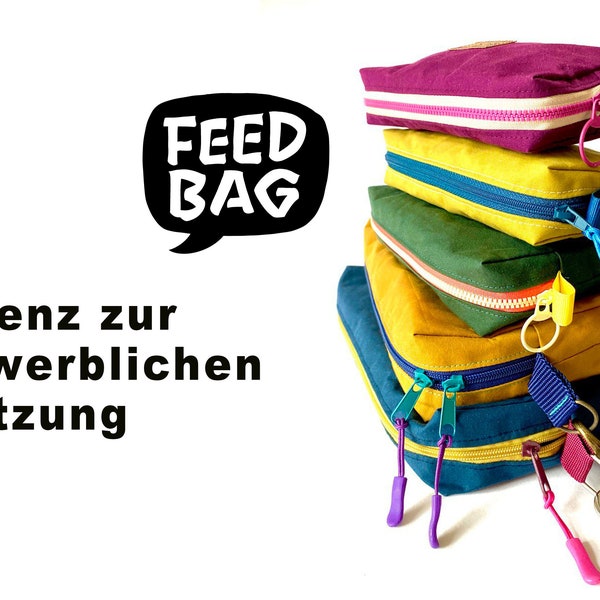 Lizenz zur gewerblichen Nutzung des Schnittmusters #FEEDBAG