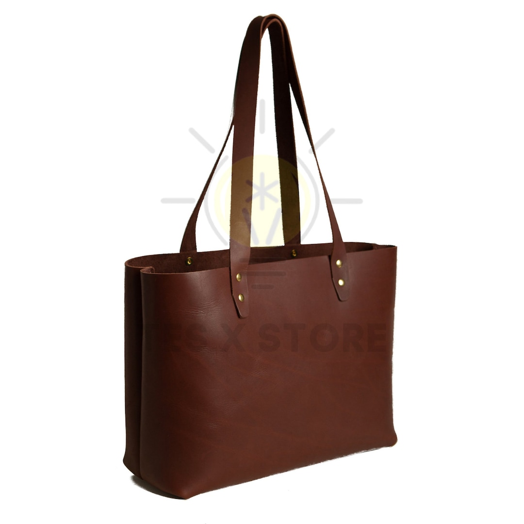 High Quality Leather Tote Bag Pure Leather Tote Bag Extra Etsy